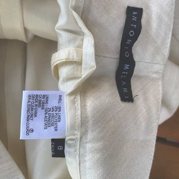 Women’s linen dress pants - Picture 3 of 4